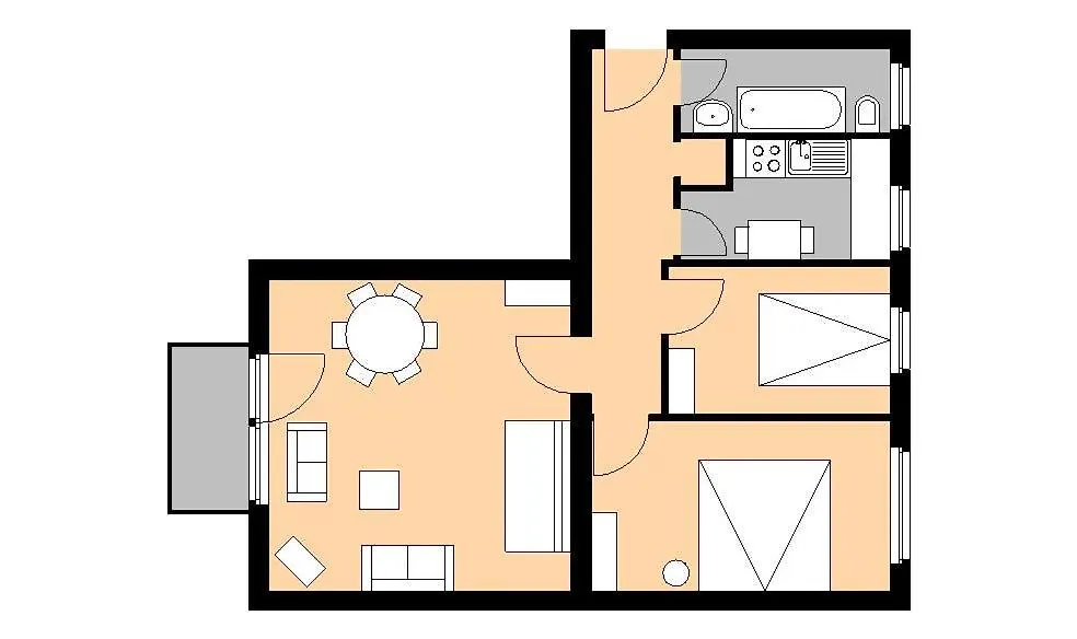 M M Central Vintage Family, Handwerker Und Monteure Apartments  Berlin